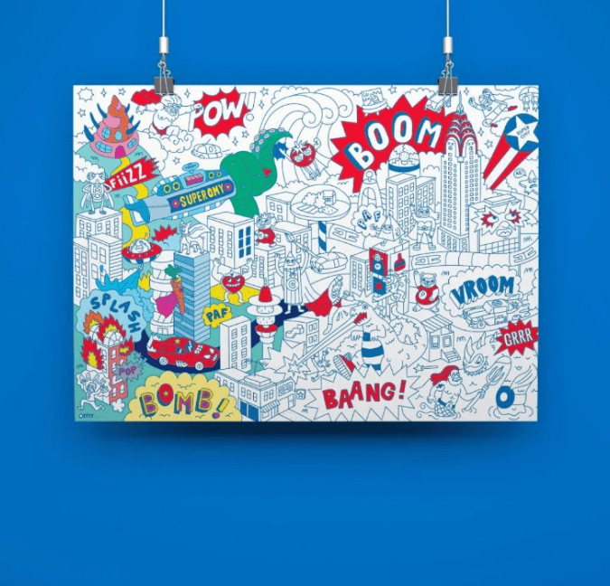 Giant Poster | Super Hero