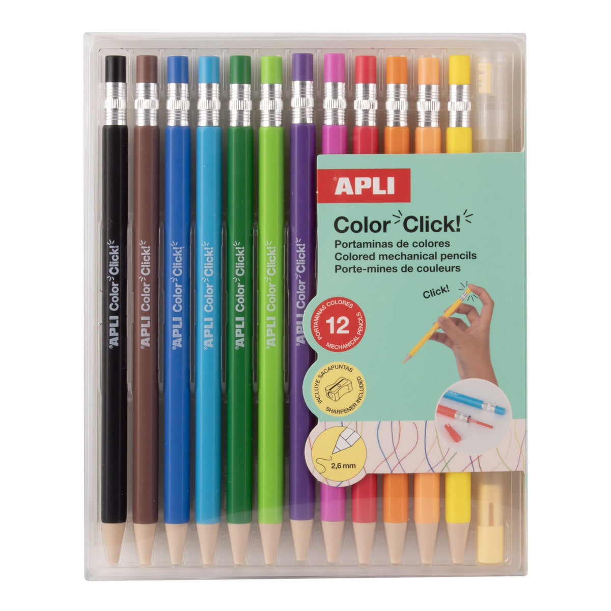 Lápis de Cor | Color Click | 12 cores