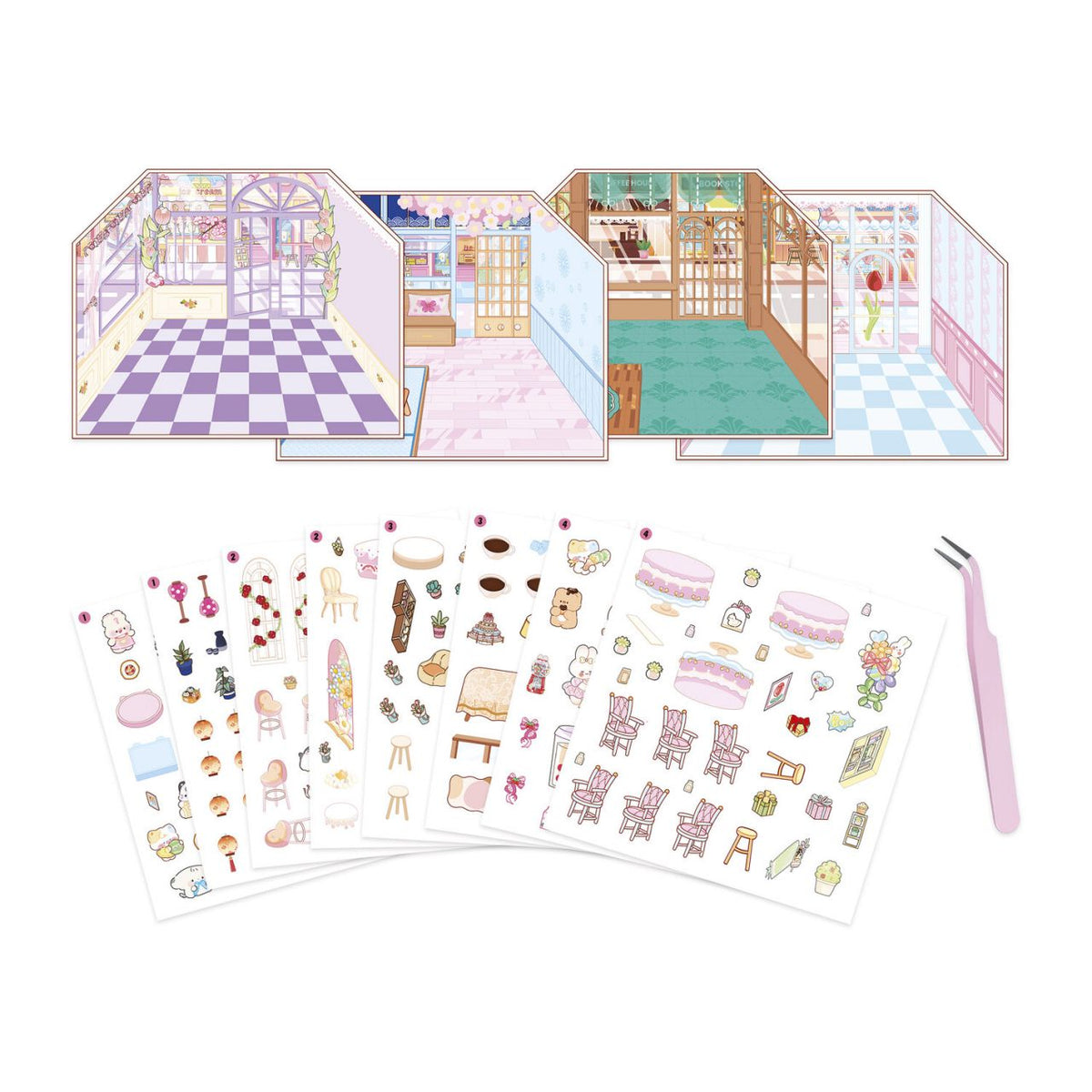 Cosy Stickers | Food Lovers - Janod