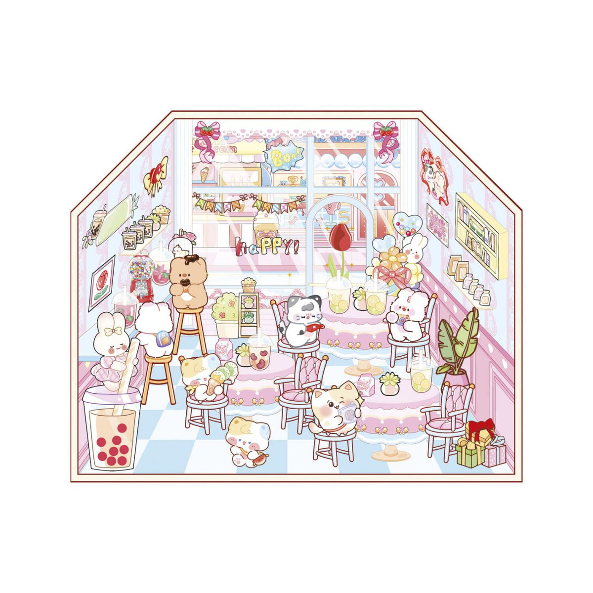 Cosy Stickers | Food Lovers - Janod