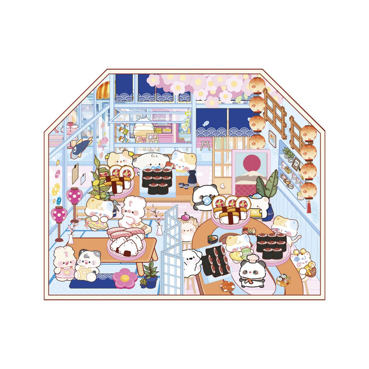 Cosy Stickers | Food Lovers - Janod