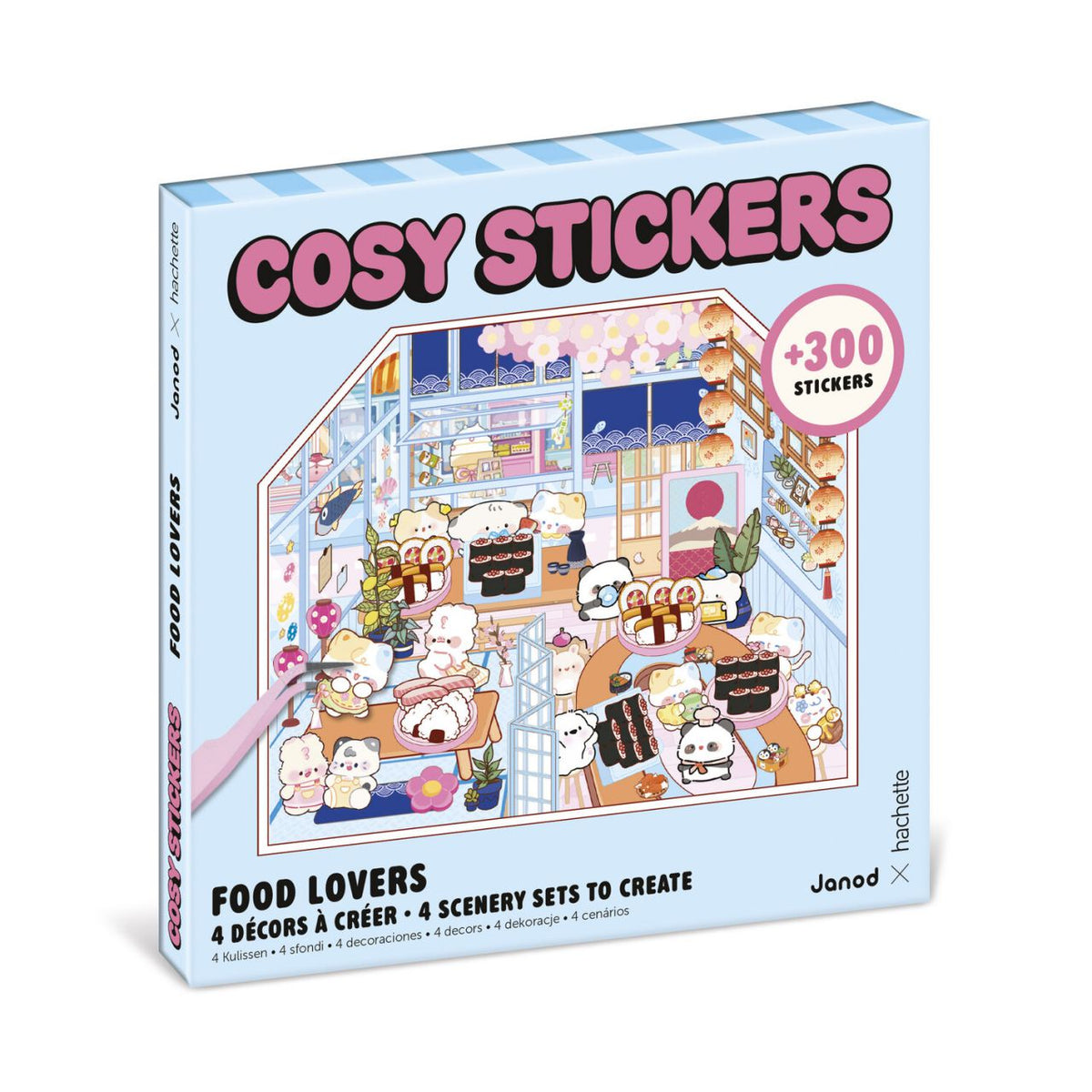 Cosy Stickers | Food Lovers - Janod