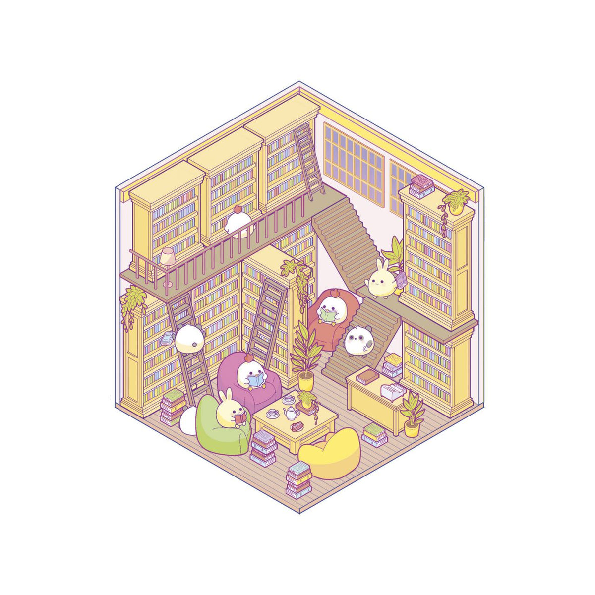 Cosy Stickers | Little Shops - Janod