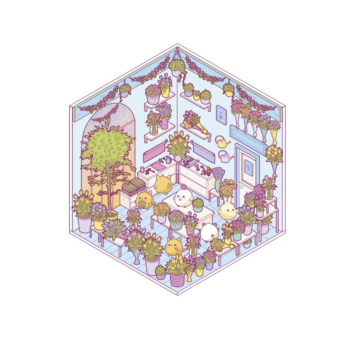 Cosy Stickers | Little Shops - Janod