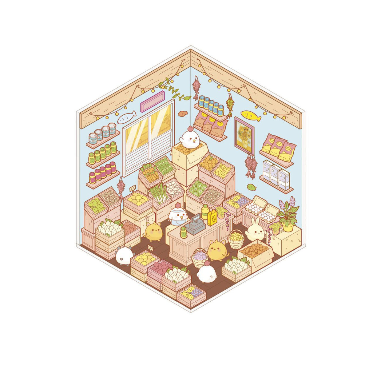 Cosy Stickers | Little Shops - Janod