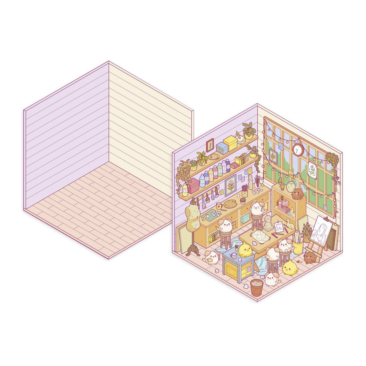 Cosy Stickers | Lovely Homes - Janod