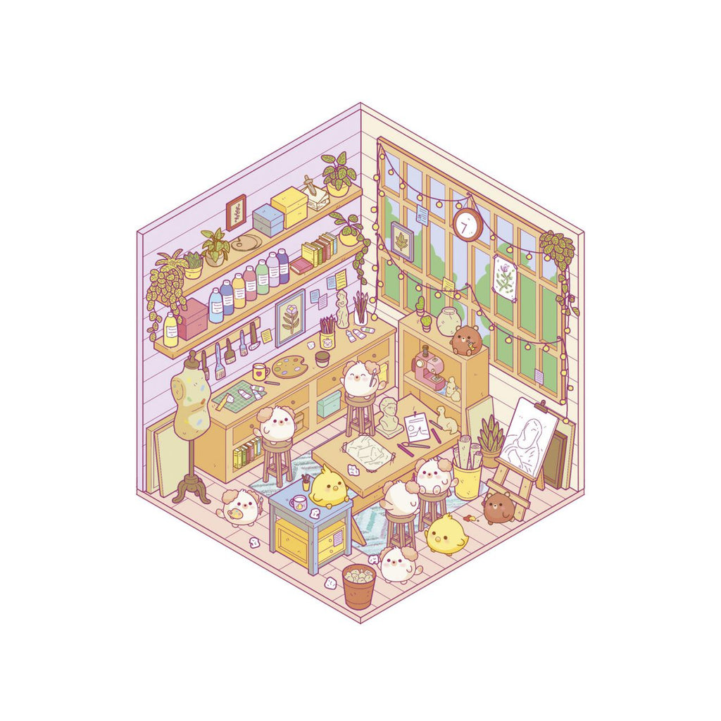 Cosy Stickers | Lovely Homes - Janod