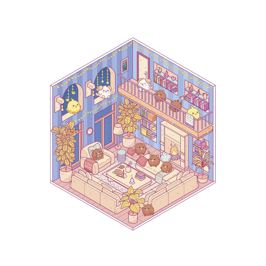 Cosy Stickers | Lovely Homes - Janod