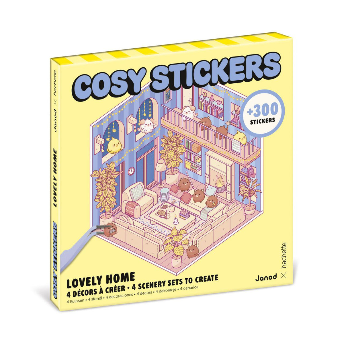 Cosy Stickers | Lovely Homes - Janod