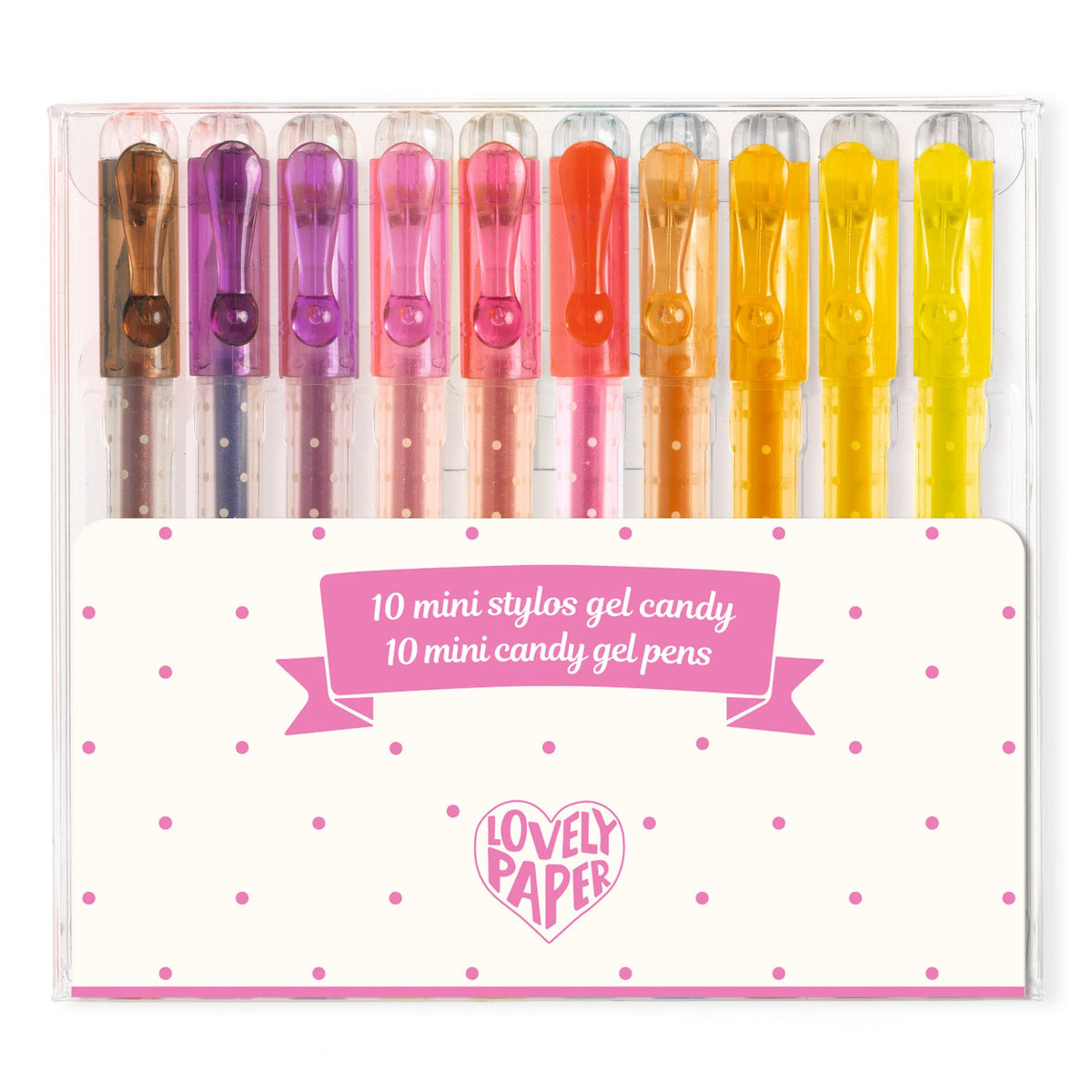 10 Mini Canetas em Gel | Candy