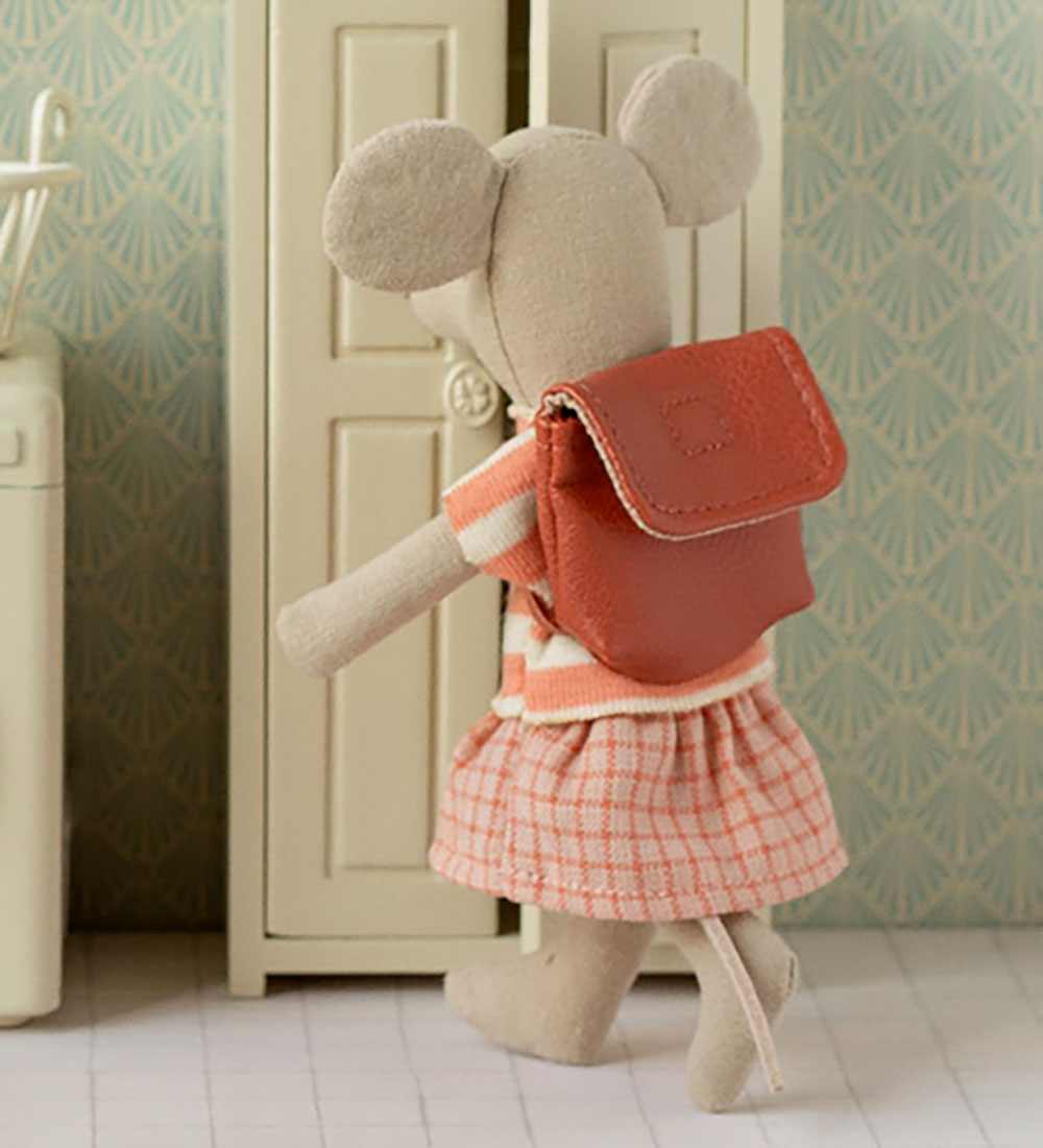 Tricycle Mouse | Maileg | Big Sister | Coral