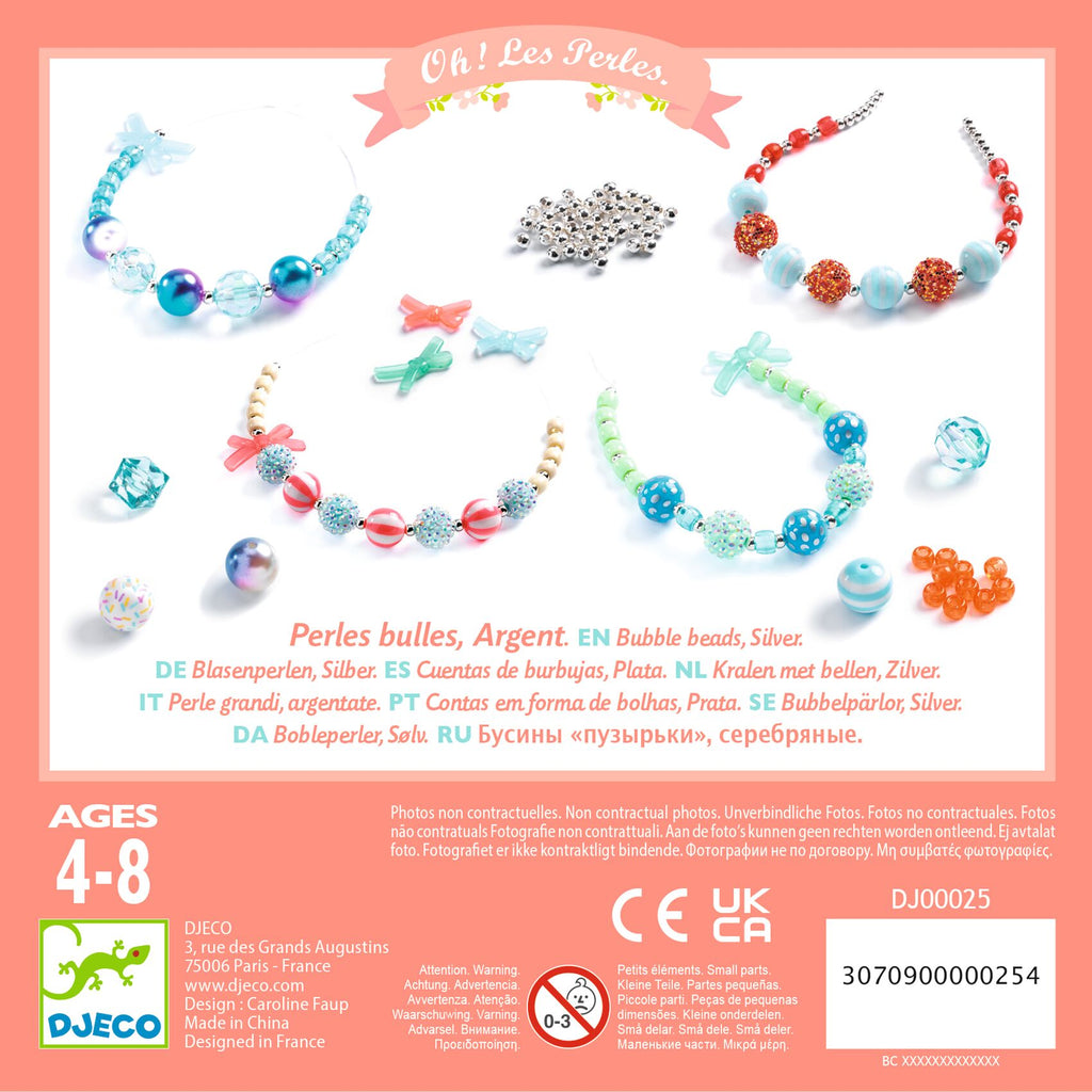 Bubble Silver | Contas de Fantasia