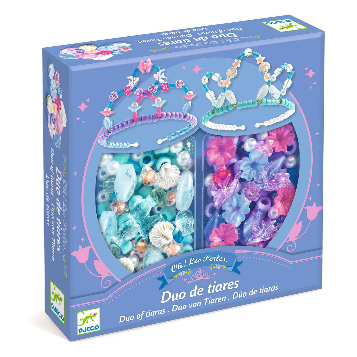 Kit para Criar 2 Tiaras | Azul
