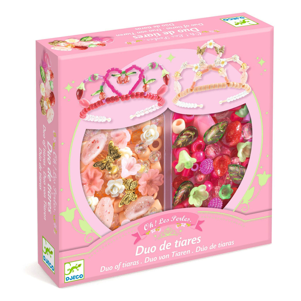 Kit para Criar 2 Tiaras | Rosa