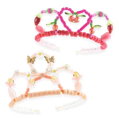 Kit para Criar 2 Tiaras | Rosa