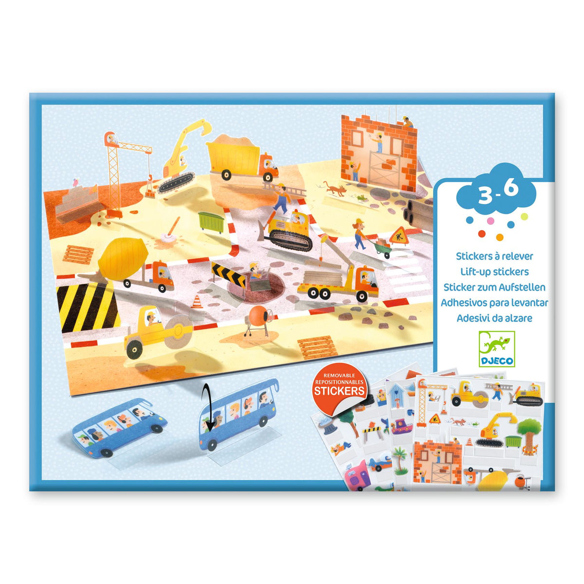 Autocolantes Lift-Up 3D | Veículos