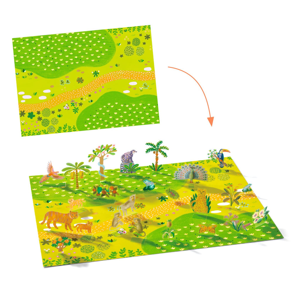Autocolantes Lift-Up 3D | Animais