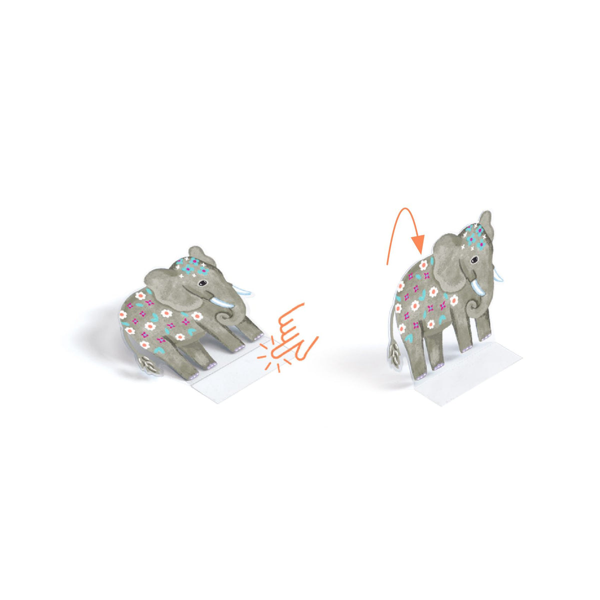 Autocolantes Lift-Up 3D | Animais
