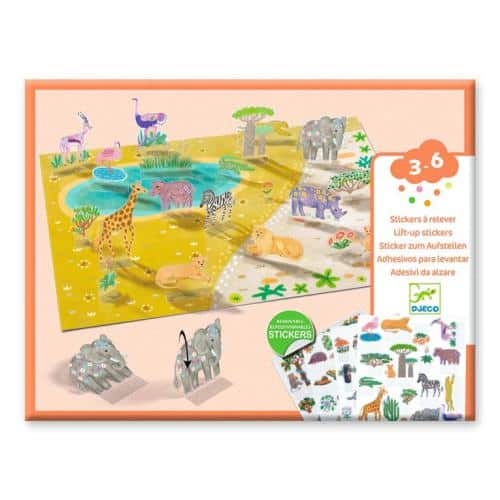Autocolantes Lift-Up 3D | Animais