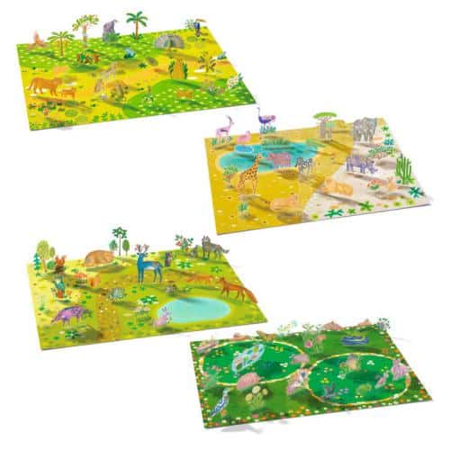 Autocolantes Lift-Up 3D | Animais