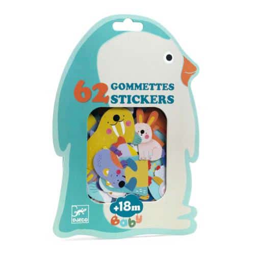 Animais do Gelo | 62 Autocolantes
