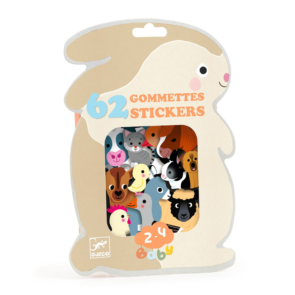 Animais da Quinta | 62 Autocolantes