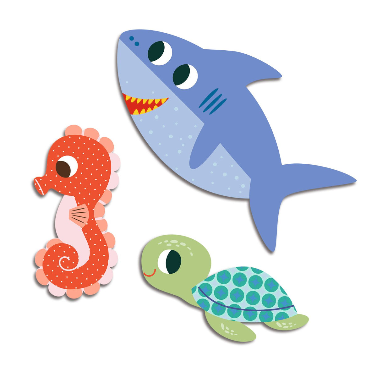 Animais Marinhos | 62 Autocolantes