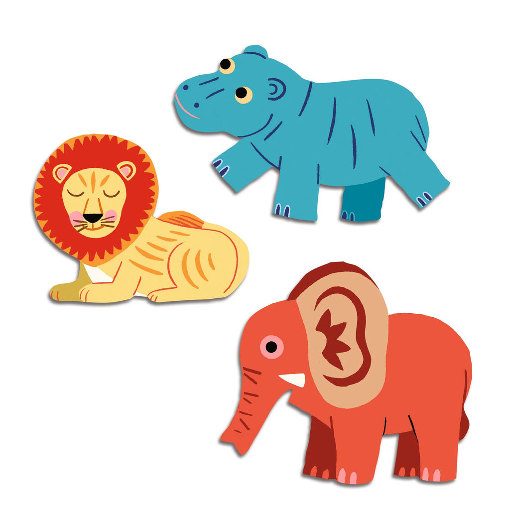 Animais da Savana | 62 Autocolantes