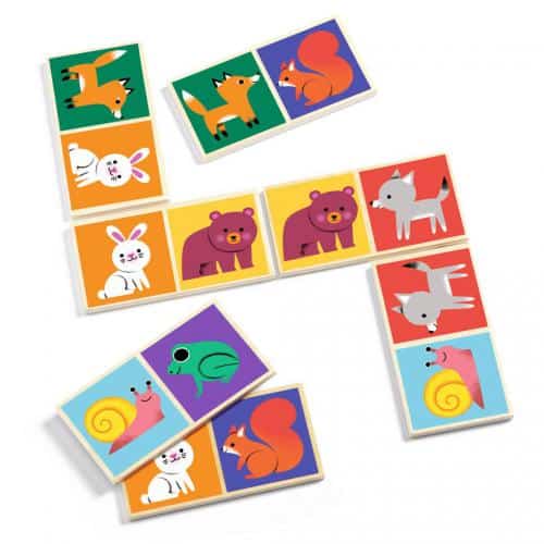 Domino Wood | Dominó de Madeira | Animais
