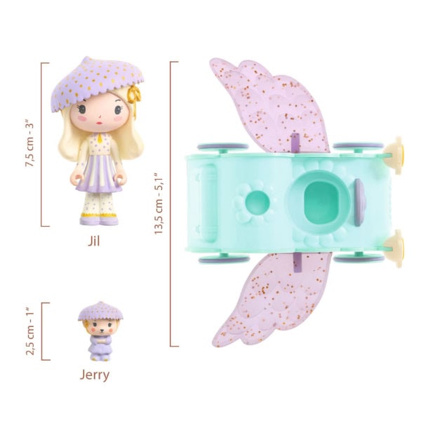 Jil Tinycar | Figurinhas Tinyly