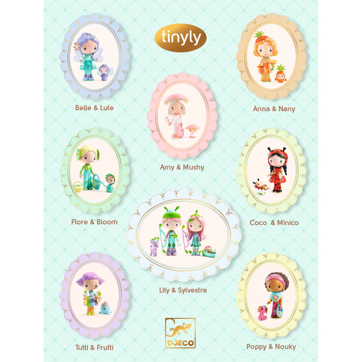 Sidonie & Zick | Figurinhas Tinyly