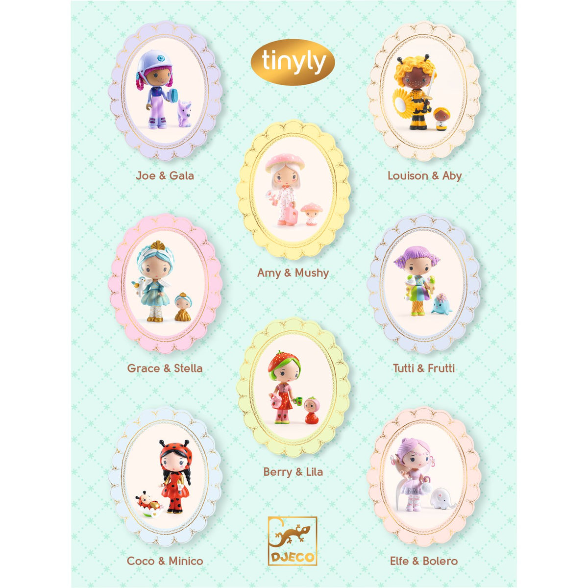 Flore & Bloom | Figurinhas Tinyly