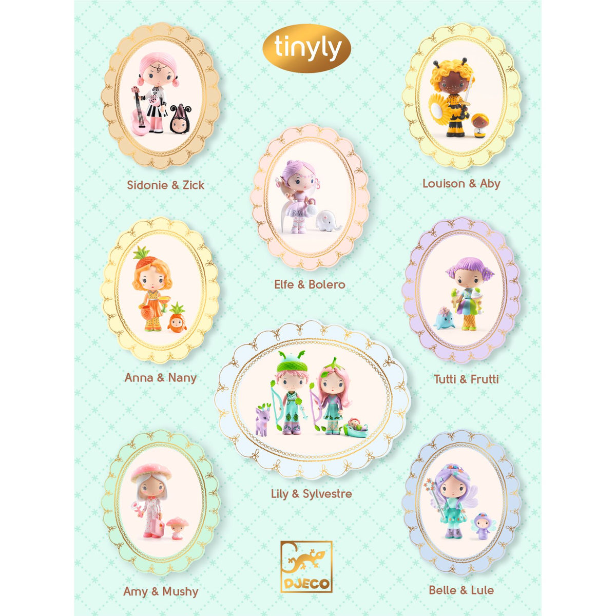 Marinette & Scouic | Figurinhas Tinyly