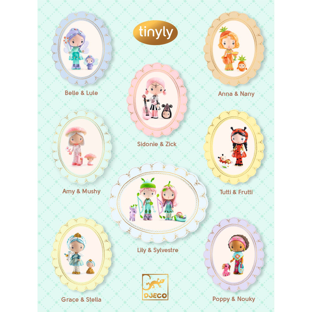 Joe & Gala | Figurinhas Tinyly