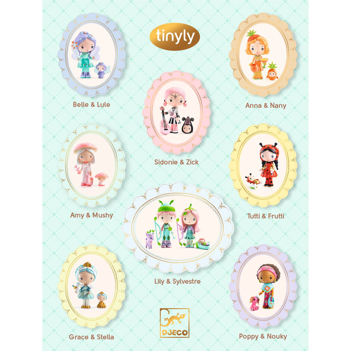 Joe & Gala | Figurinhas Tinyly