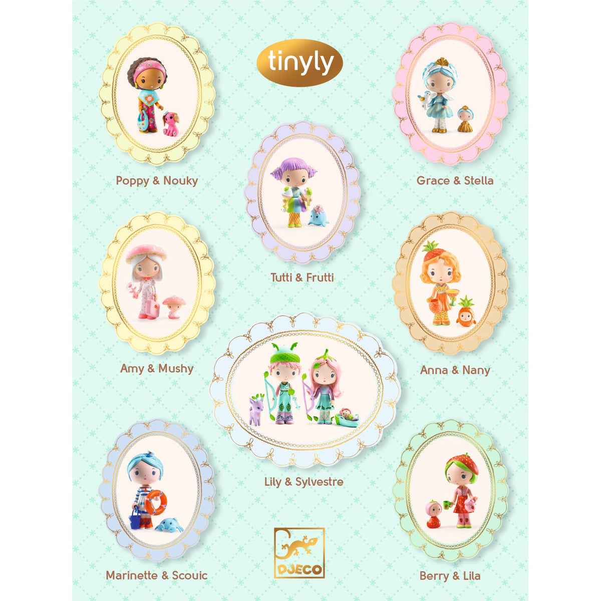 Elfe & Bolero | Figurinhas Tinyly