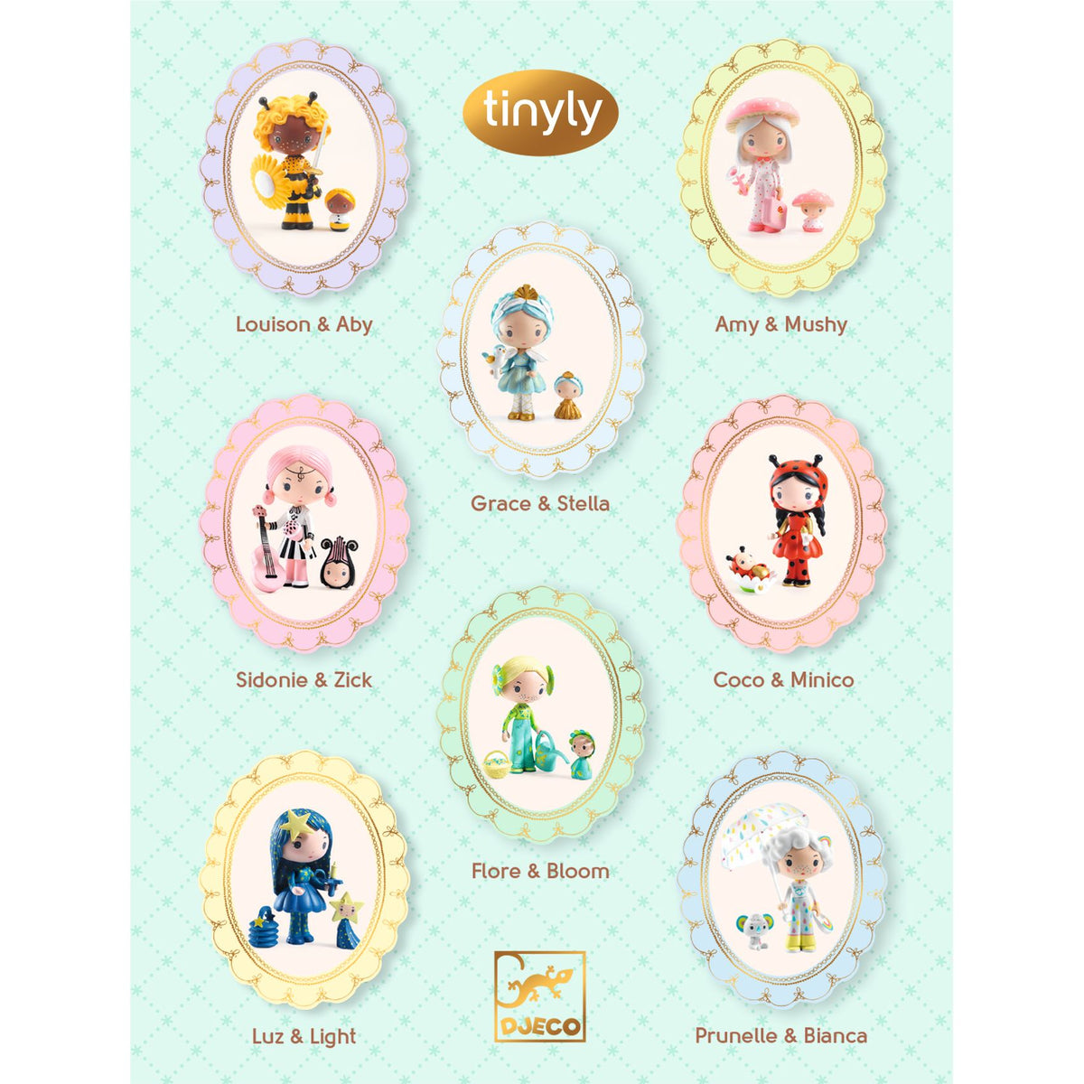 Barbouille & Gribs | Figurinhas Tinyly