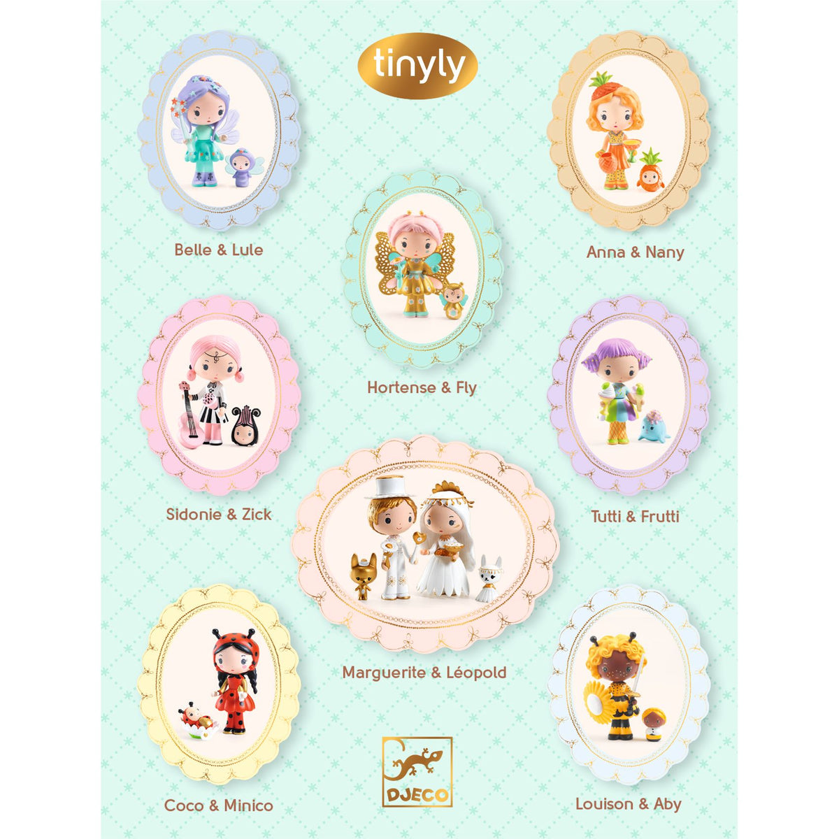 Poppy & Nouky | Figurinhas Tinyly