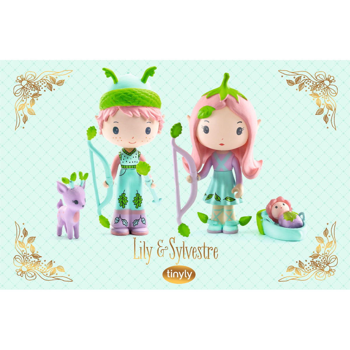 Lily & Sylvestre | Figurinhas Tinyly