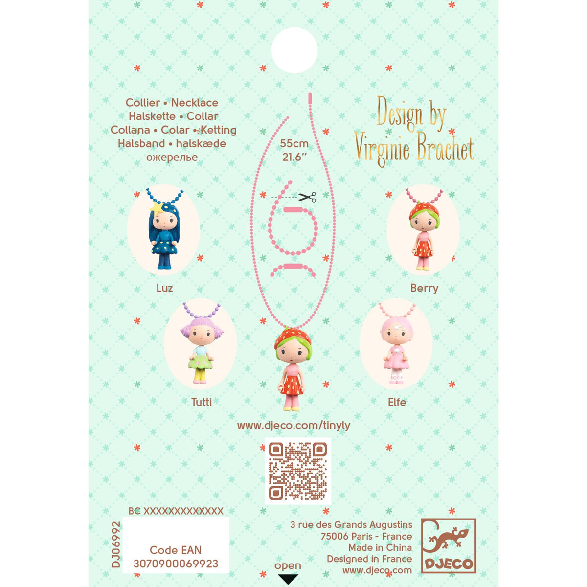 Berry | Colar Amuleto Tinyly