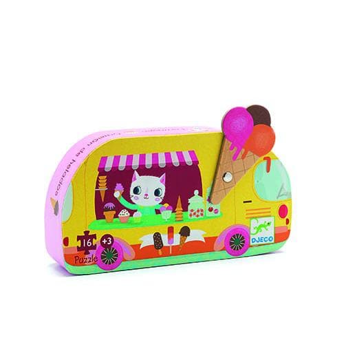 Puzzle | Carrinha dos Gelados | 16 Peças