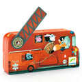 Puzzle 16 peças Camião Bombeiros