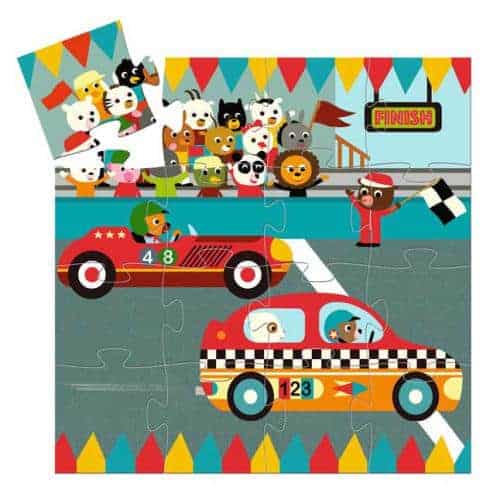 Puzzle Silhueta | Carro de Corrida