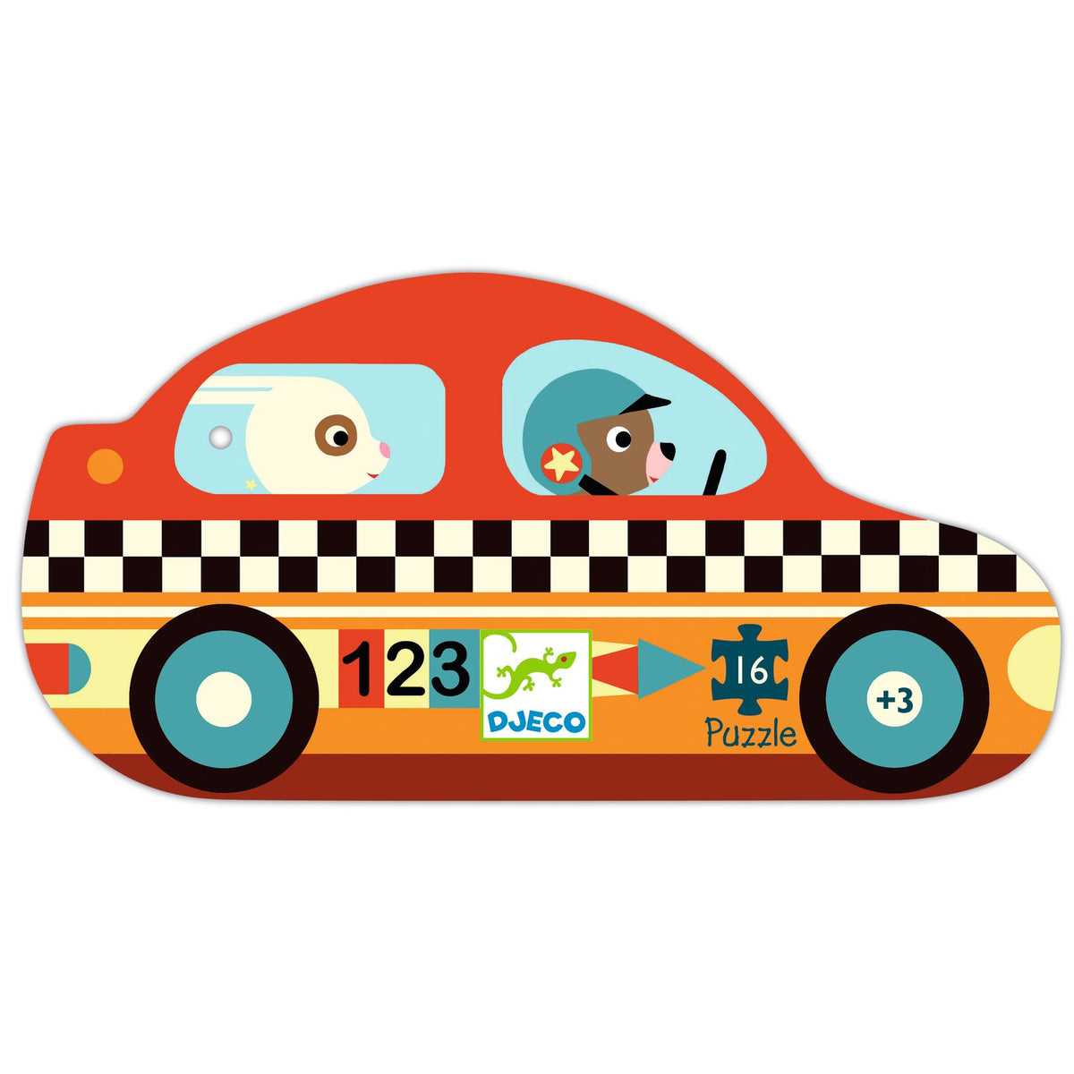 Puzzle Silhueta | Carro de Corrida