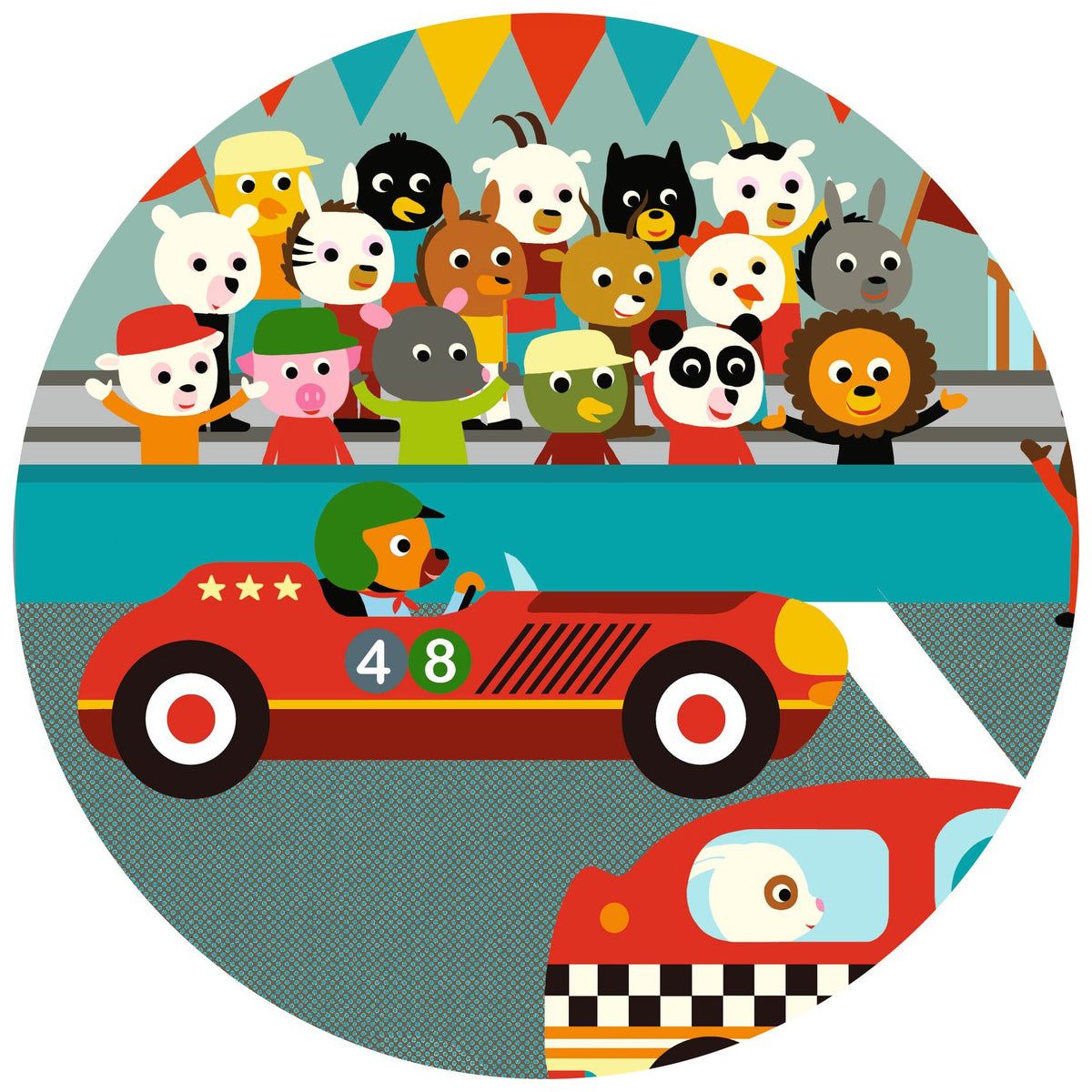Puzzle Silhueta | Carro de Corrida