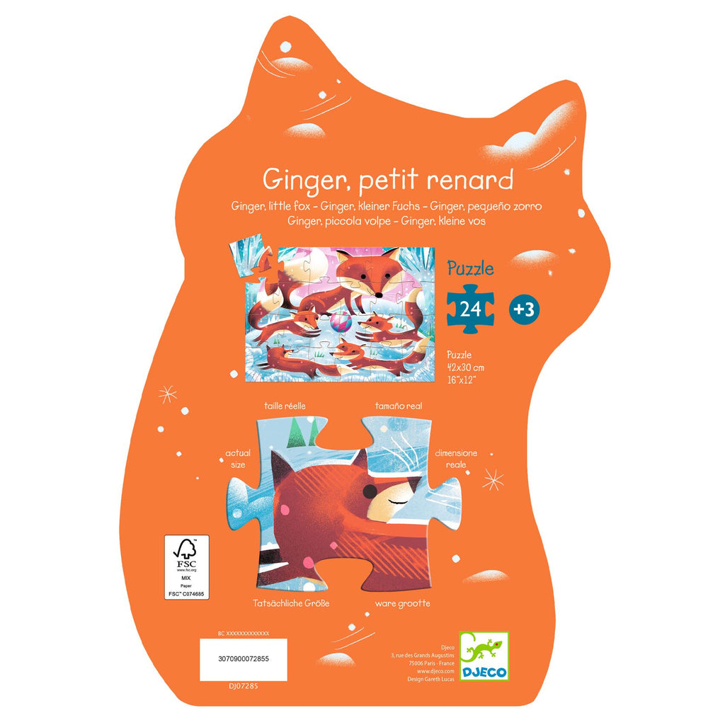 Puzzle | Ginger, A Raposa | 24 Peças