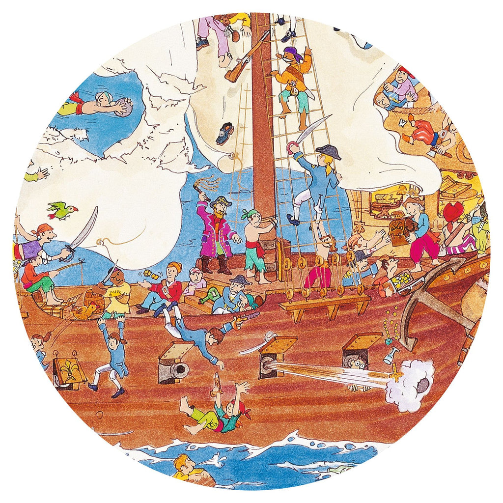 Puzzle de Observação | Piratas | 100 Peças