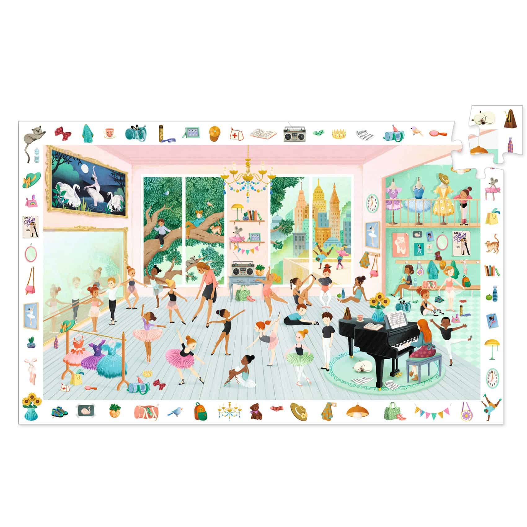 Puzzle de Observação | A Escola de Dança | 100 Peças