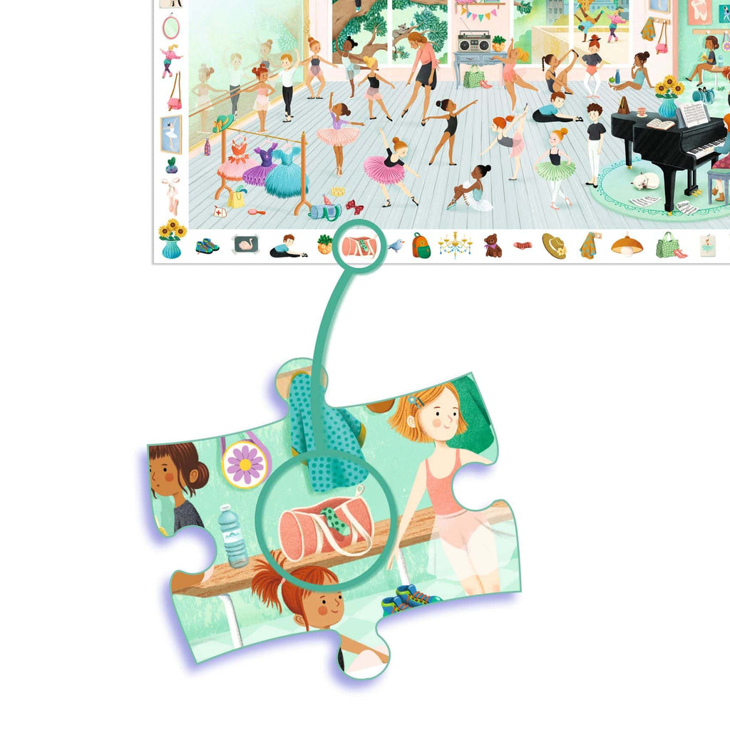 Puzzle de Observação | A Escola de Dança | 100 Peças