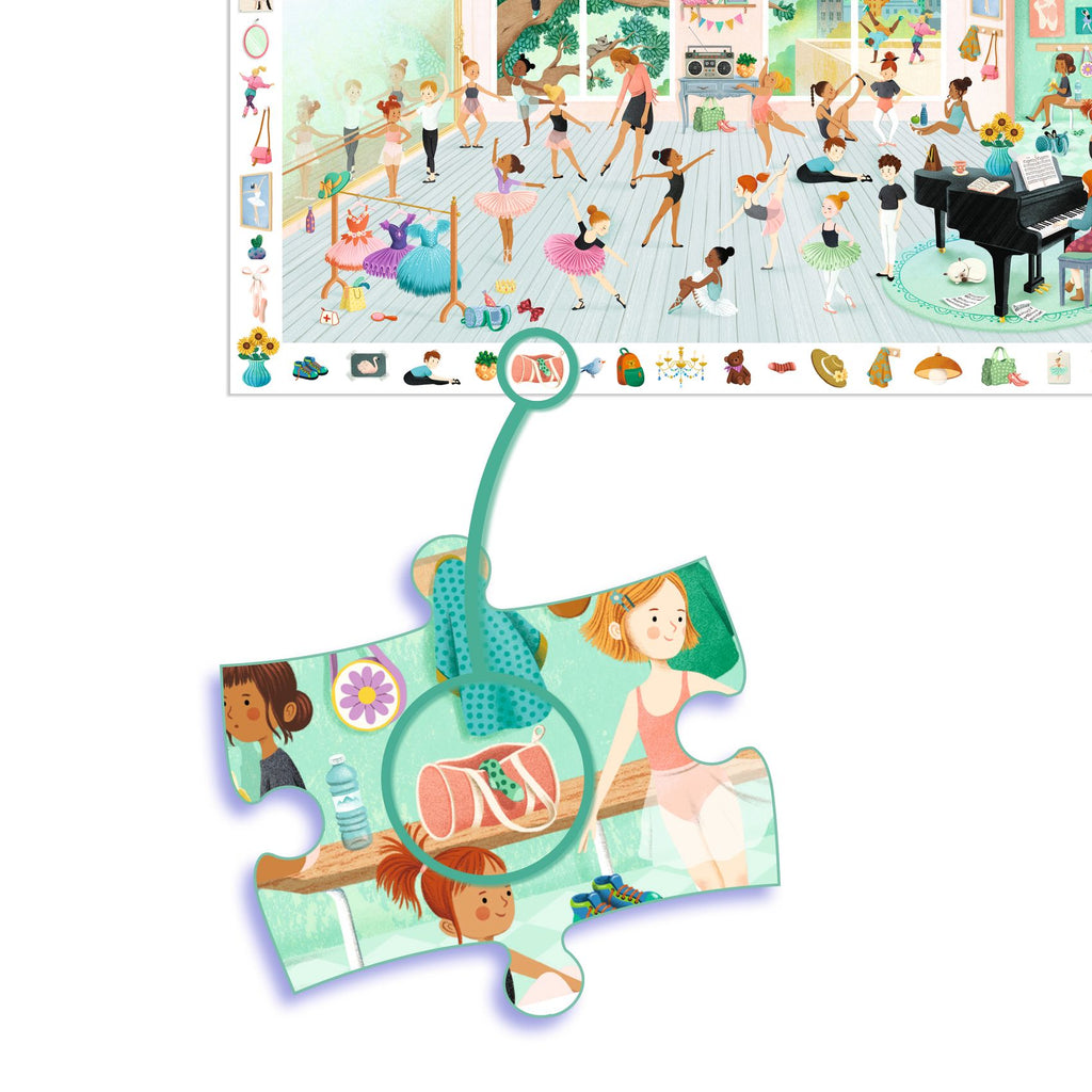 Puzzle de Observação | A Escola de Dança | 100 Peças